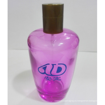 Ad-P322 Botella de perfume vacía del animal doméstico de la materia prima de lujo al por mayor 100ml